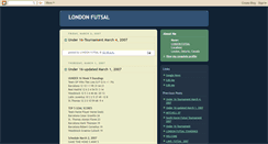 Desktop Screenshot of londonfutsal.blogspot.com