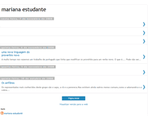 Tablet Screenshot of mariana-matos.blogspot.com