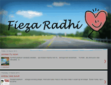 Tablet Screenshot of fiezaradhi.blogspot.com