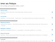 Tablet Screenshot of amoraospedacos.blogspot.com