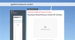 Desktop Screenshot of gasketpressurecookerrrr.blogspot.com