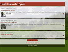 Tablet Screenshot of inaciodeloyola.blogspot.com