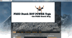 Desktop Screenshot of fredbusch.blogspot.com