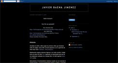 Desktop Screenshot of javierbaenajimenez.blogspot.com