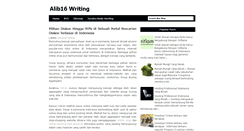 Desktop Screenshot of alib16-writing.blogspot.com