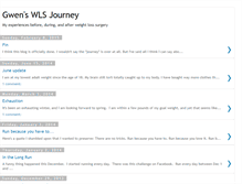 Tablet Screenshot of gwens-wls-journey.blogspot.com