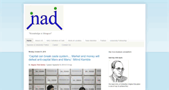 Desktop Screenshot of nationalacademyfordalit.blogspot.com