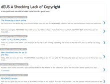 Tablet Screenshot of deusashockinglackofcopyright.blogspot.com