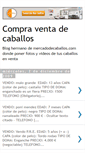 Mobile Screenshot of mercadodecaballos.blogspot.com