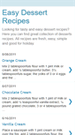 Mobile Screenshot of easy-dessertrecipes.blogspot.com