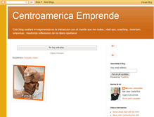 Tablet Screenshot of centroamericaemprende.blogspot.com