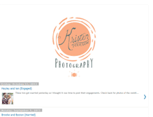 Tablet Screenshot of kristenpiersonphotography.blogspot.com