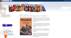 Desktop Screenshot of palabraobra.blogspot.com