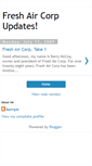 Mobile Screenshot of freshaircorp.blogspot.com