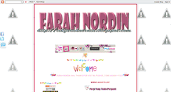 Desktop Screenshot of cikfarahnordin.blogspot.com