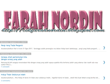 Tablet Screenshot of cikfarahnordin.blogspot.com