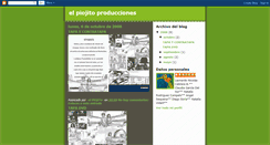 Desktop Screenshot of elpiojitoproducciones.blogspot.com