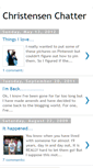 Mobile Screenshot of christensenchatter.blogspot.com