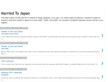 Tablet Screenshot of marriedtojapanese.blogspot.com