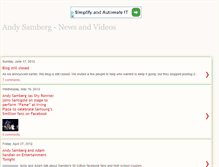 Tablet Screenshot of andysamberg.blogspot.com