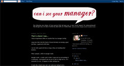 Desktop Screenshot of caniseeyourmanager.blogspot.com