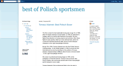 Desktop Screenshot of polischsport.blogspot.com