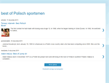 Tablet Screenshot of polischsport.blogspot.com