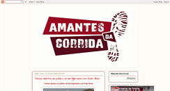 Desktop Screenshot of amantesdacorrida.blogspot.com