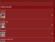 Tablet Screenshot of cakeliciousss.blogspot.com