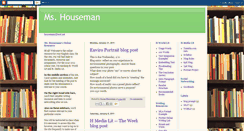 Desktop Screenshot of mshouseman.blogspot.com