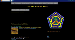 Desktop Screenshot of jagungkuningbone.blogspot.com