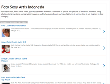 Tablet Screenshot of fotoselebseksi.blogspot.com