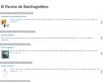 Tablet Screenshot of daeshagoddess.blogspot.com