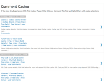 Tablet Screenshot of commentcasino.blogspot.com