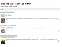 Tablet Screenshot of breakingfrozenseas.blogspot.com