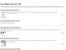 Tablet Screenshot of laspepisporlared.blogspot.com