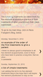 Mobile Screenshot of five-element-treatments.blogspot.com