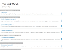 Tablet Screenshot of belga-lostworld.blogspot.com