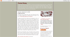 Desktop Screenshot of formalslang.blogspot.com