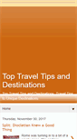 Mobile Screenshot of doofustraveltips.blogspot.com