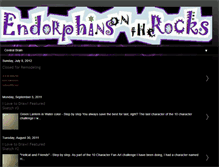 Tablet Screenshot of endorphinsontherocks.blogspot.com