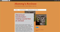 Desktop Screenshot of mommysreviewsyoucanuse.blogspot.com