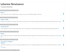 Tablet Screenshot of lebanese-renaissance.blogspot.com