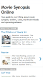 Mobile Screenshot of movies-synopsis.blogspot.com