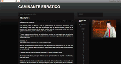 Desktop Screenshot of caminanterratico.blogspot.com