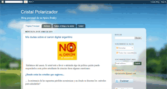 Desktop Screenshot of cristalpolarizador.blogspot.com
