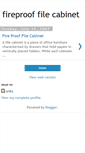 Mobile Screenshot of fireproofcabinet-s.blogspot.com