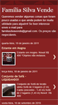 Mobile Screenshot of familiasilvavendetudo.blogspot.com