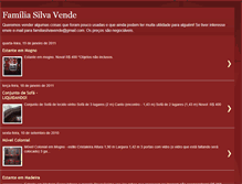 Tablet Screenshot of familiasilvavendetudo.blogspot.com