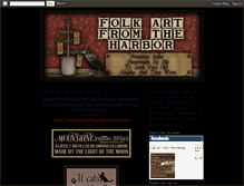 Tablet Screenshot of folkartfromtheharbor.blogspot.com